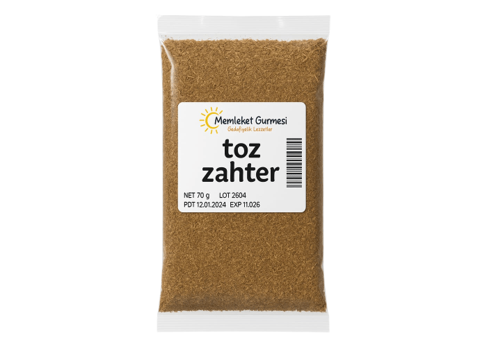 Toz Zahter (70gr) - Memleket Gurmesi