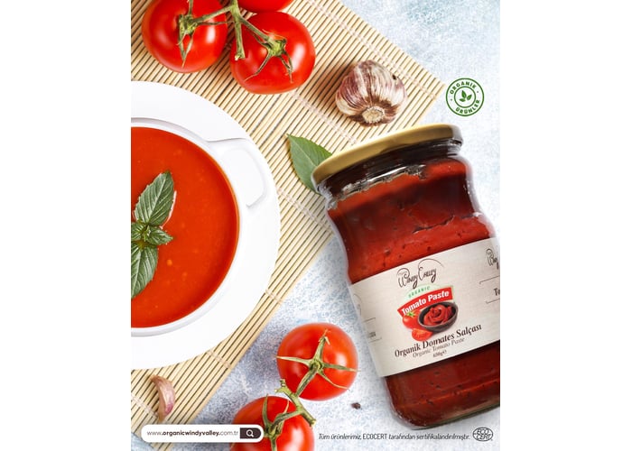 Organik Domates Salçası Paketi (650gr x 2 adet) - Windy Valley