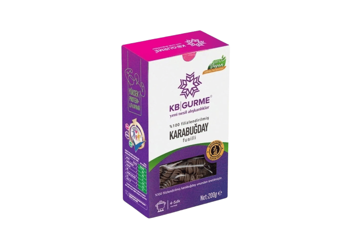Karabuğday Fusilli Makarna (Glutensiz, 200gr) - KB Gurme