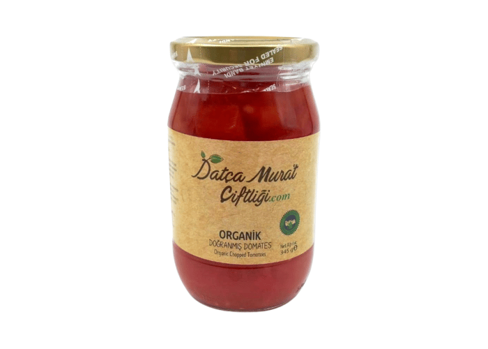 Organik Doğranmış Domates (345gr) - Datça Murat Çiftliği