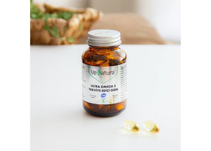 Ultra Omega 3 Takviye Edici Gıda (30 kapsül) - Venatura