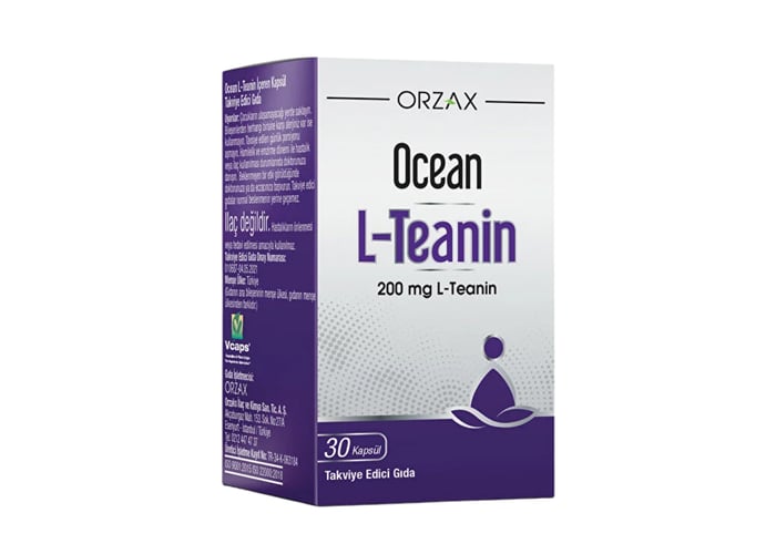 Ocean L-Teanin Takviye Edici Gıda (30 kapsül) - Orzax