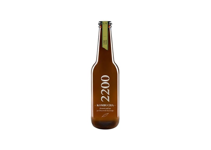 Lime Naneli (330ml) - 2200 Kombucha