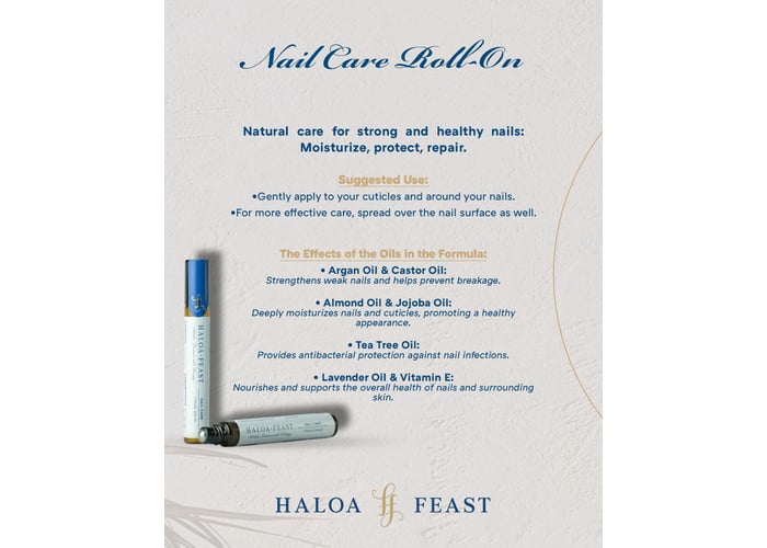 Tırnak Bakım Roll - On (10ml) - HALOA FEAST