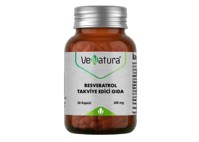 Resveratrol Takviye Edici Gıda (30 kapsül) - Venatura