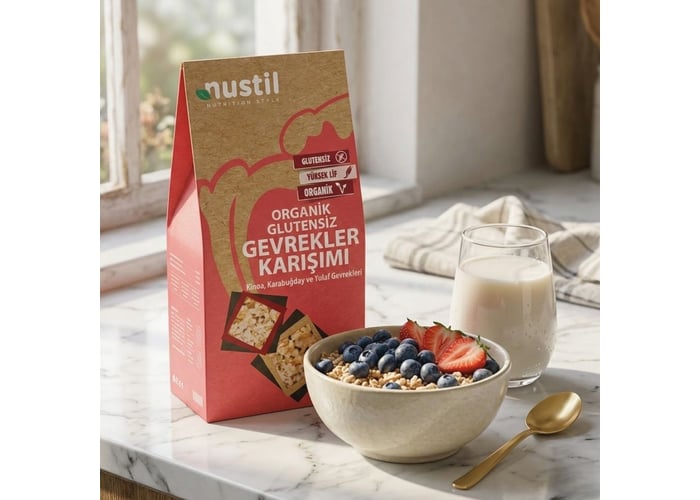 Organik Gevrekler Karışımı (250gr) - Nustil