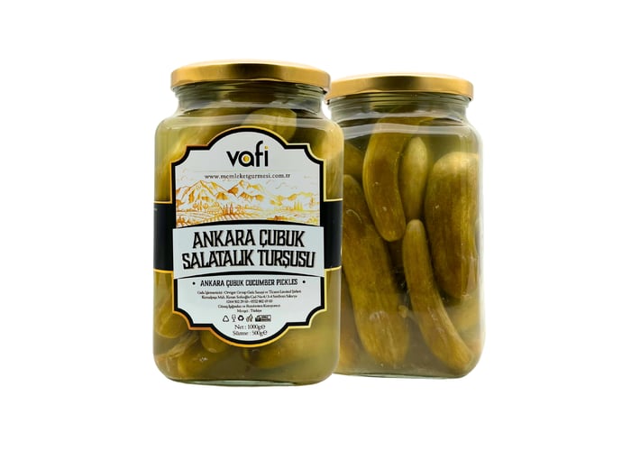 Ankara Çubuk Salatalık Turşusu (1000cc / 500gr) - Memleket Gurmesi