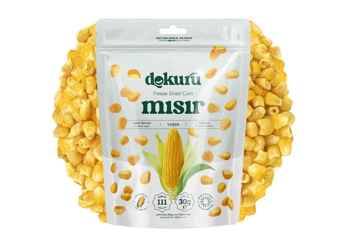 Dondurularak Kurutulmuş Mısır (30gr) - Dokuru