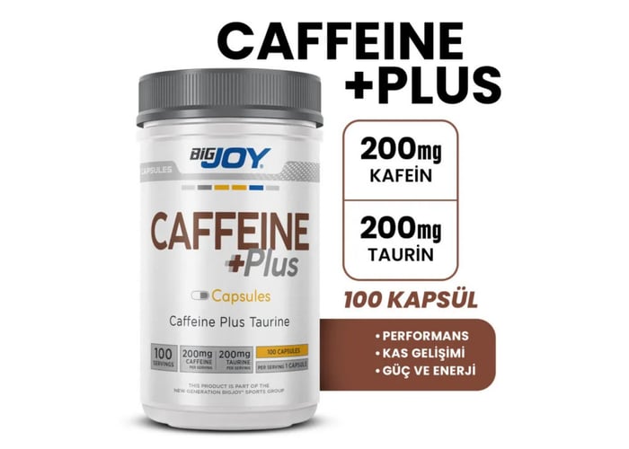 Sports Caffeine Plus (100 kapsül) - Bigjoy