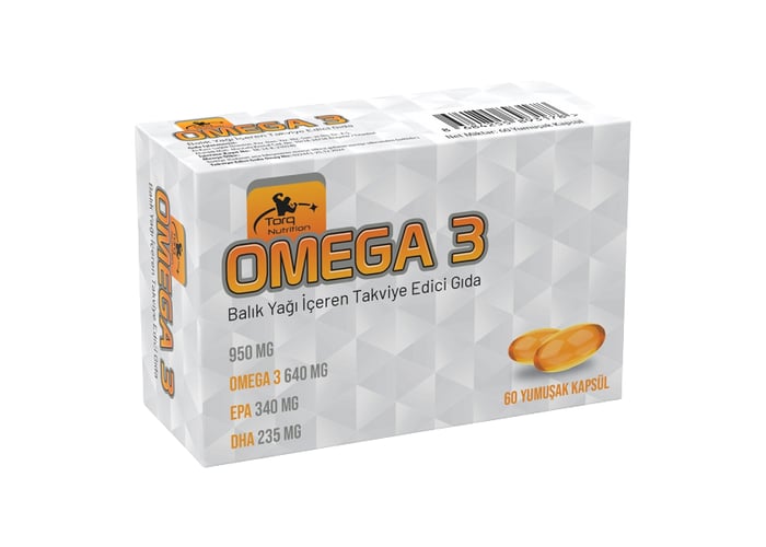 Omega-3 (60 yumuşak kapsül) - Torq Nutrition