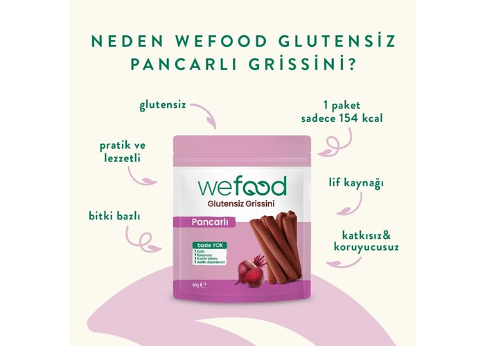 Pancarlı Grissini (Glutensiz, 40gr) - Wefood