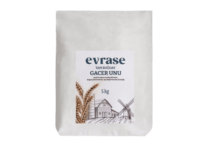 Evrase Atalık Gacer Tam Buğday Unu (5kg)