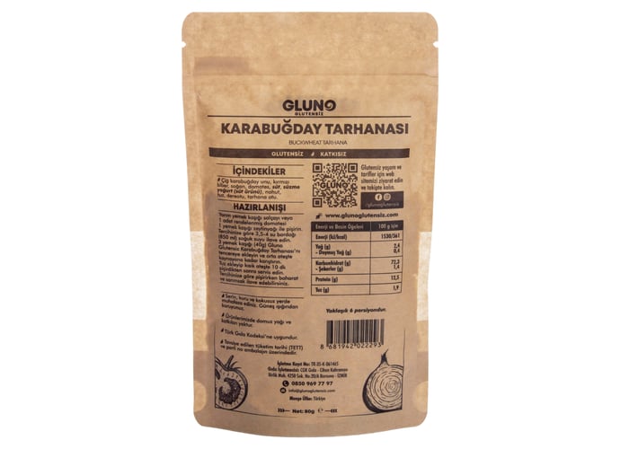 Karabuğday Tarhanası (Glutensiz, 80gr) - Gluno
