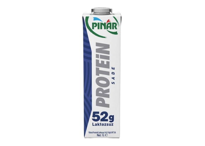 Pınar Laktozsuz Protein Süt (52gr Protein, 1lt)