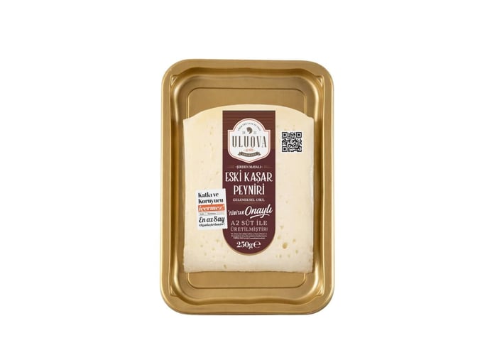 Tam Yağlı Olgunlaştırılmış Eski Kaşar Peyniri (250gr) - Uluova