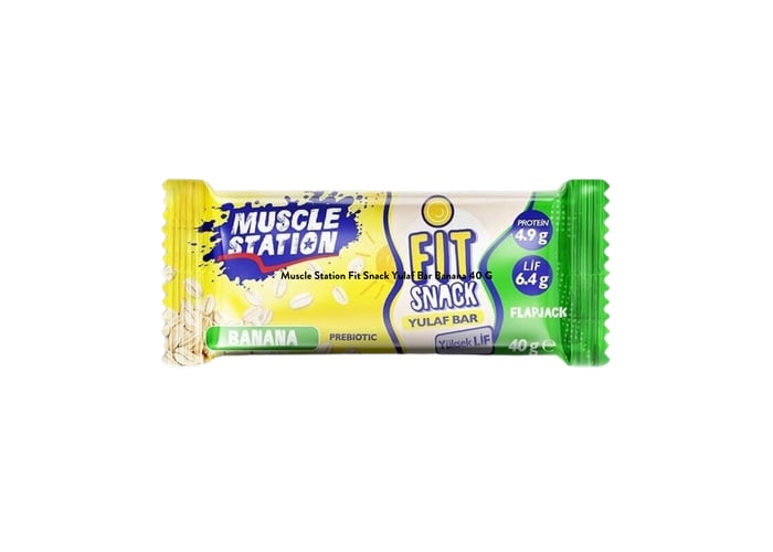 Fit Snack Yulaf Bar Muzlu (40gr) - Muscle Station