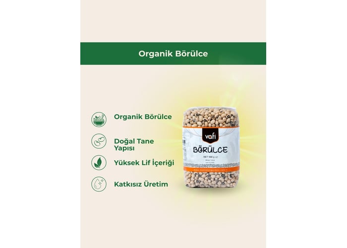 Organik Börülce (500gr) - Vafi