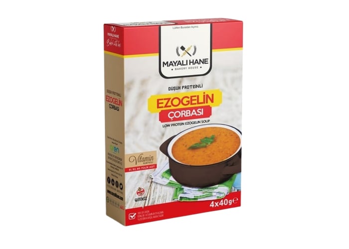 Düşük Proteinli Ezogelin Çorbası (4x40gr) - Mayalı Hane