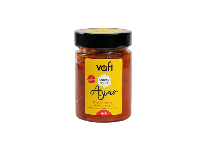 Gurme No:2 Ajvar (Acı, 300gr) - Memleket Gurmesi