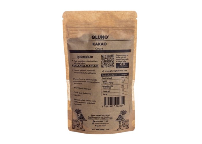 Kakao (Glutensiz, 200gr) - Gluno
