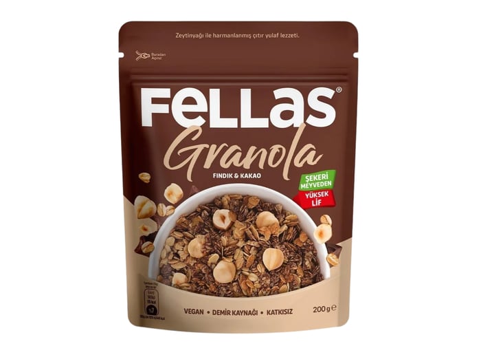 Fellas Fındıklı & Kakaolu Granola (200gr)