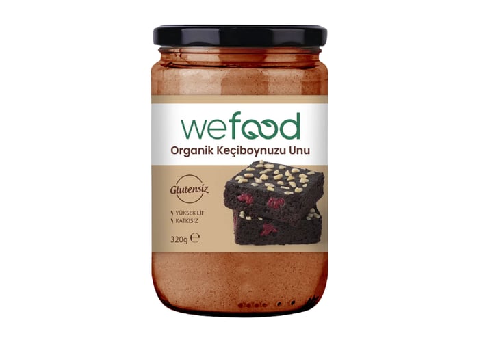 Organik Keçiboynuzu Unu (320gr) - Wefood