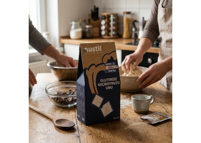 Keçiboynuzu Unu (Glutensiz, 300gr) - Nustil