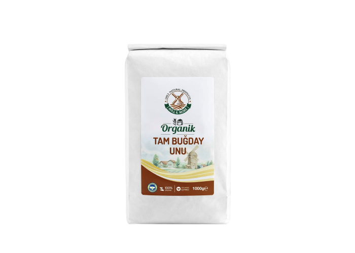 Mill & More Organik Tam Buğday Unu (1000gr)
