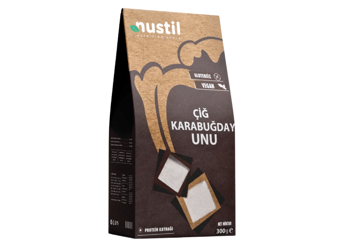 Çiğ Karabuğday Unu (300gr) - Nustil
