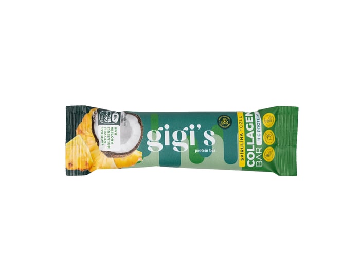 Tropikal Meyveli Kolajenli Protein Bar (40gr) - Gigi’s