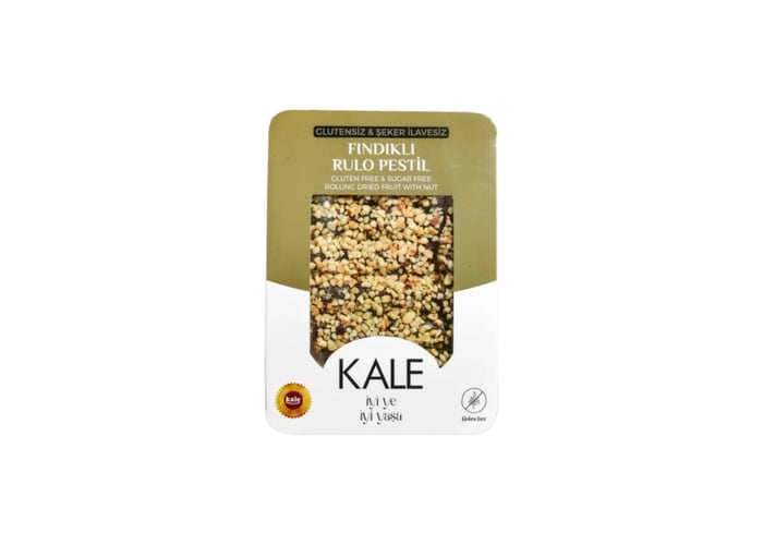 Şeker İlavesiz Fındıklı Rulo Pestil (Glutensiz, 230gr) - Kale