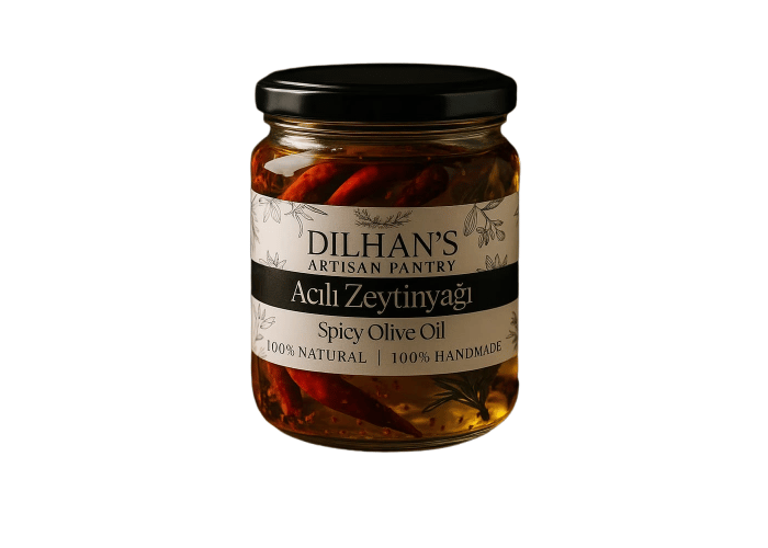 Acılı Zeytinyağı (250ml) - Dilhan’s Artisan Pantry