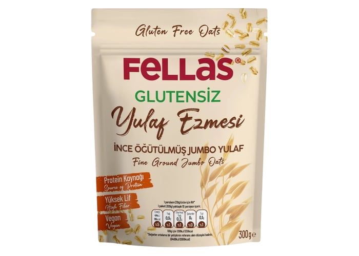 Yulaf Ezmesi (Glutensiz, 300gr) - Fellas