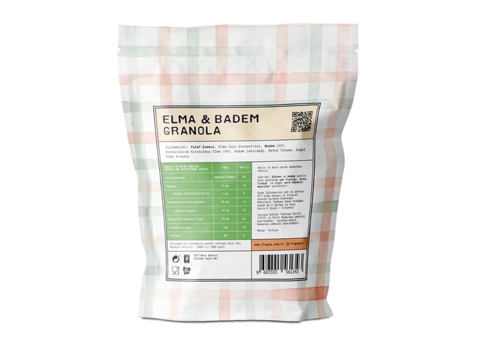 Elmalı & Bademli Granola (360gr) - Fropie