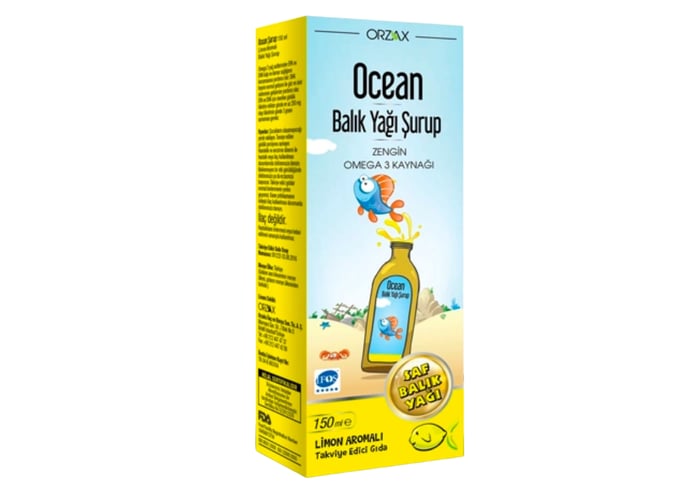 Orzax Ocean Omega3 Şurup (150ml)