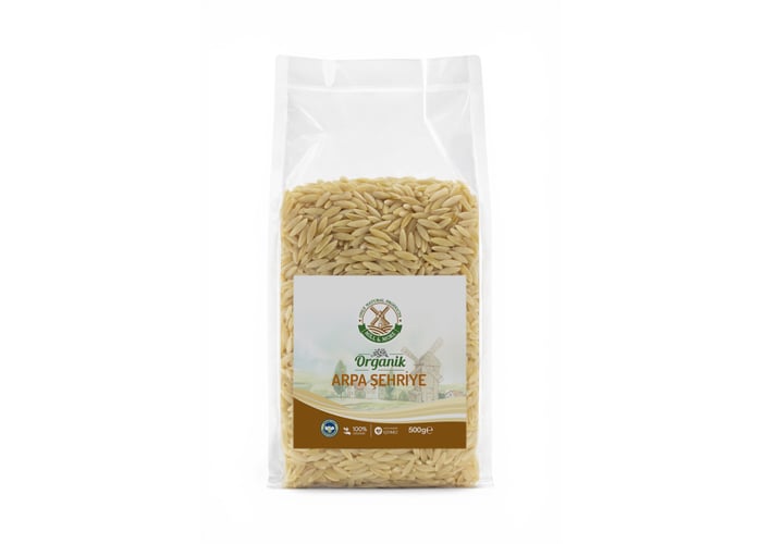 Organik Tel Şehriye (500gr) ve Organik Arpa Şehriye (500gr) Seti - Mill & More