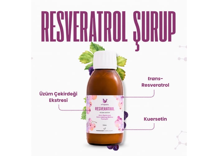 Orman Meyveleri Aromalı Resveratrol Şurup (150ml) - Vitisfera