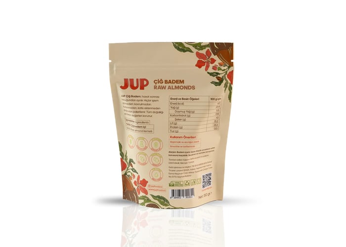 Yerli Çiğ Badem (150gr x 3 adet) - Jup