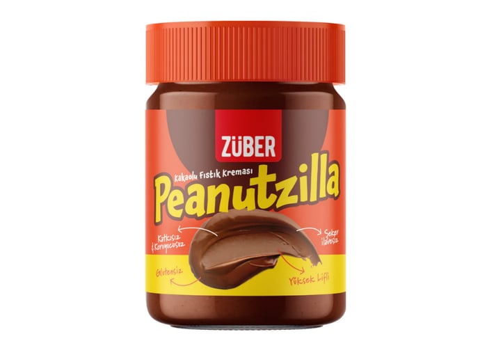 Peanutzilla Kakaolu Fıstık Kreması (315gr) - Züber