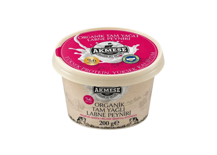 Organik Tam Yağlı Labne Peyniri (200gr) - Akmeşe