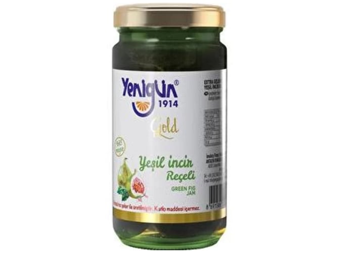 Yeşil İncir Reçeli (Şekersiz, 290gr) - Yenigün