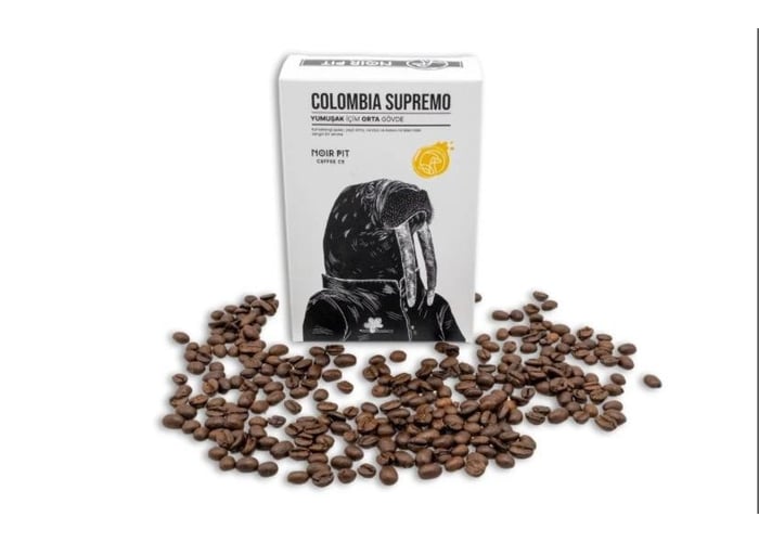 Colombia Supremo Öğütülmüş Kahve (1000gr, Öğütülmüş) - Noir Pit Coffee