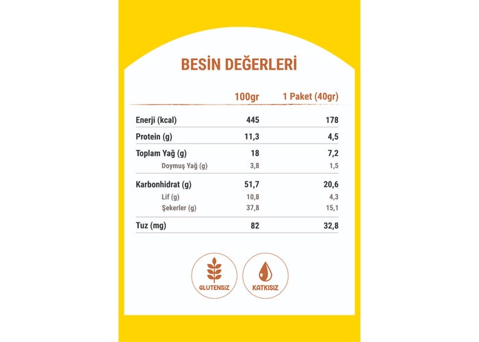 Çikolata Parçacıklı Yer Fıstığı Barı (40gr) - Muni