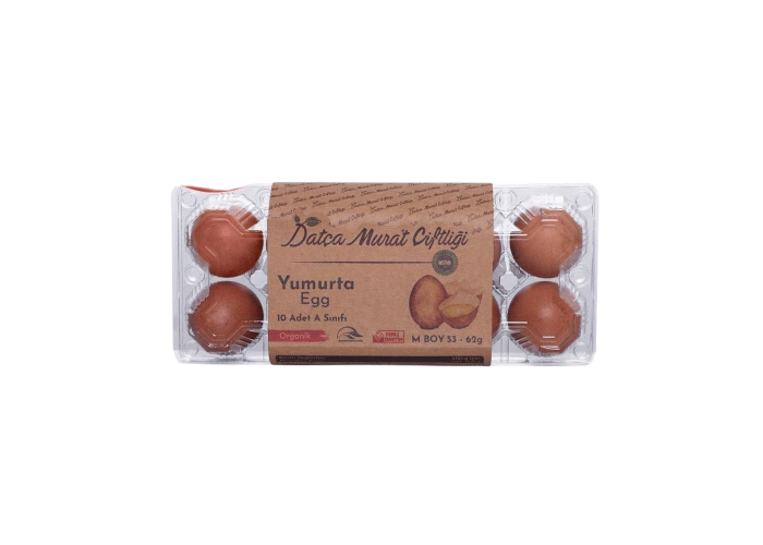 Organik Yumurta (M, 20 adet) - Datça Murat Çiftliği