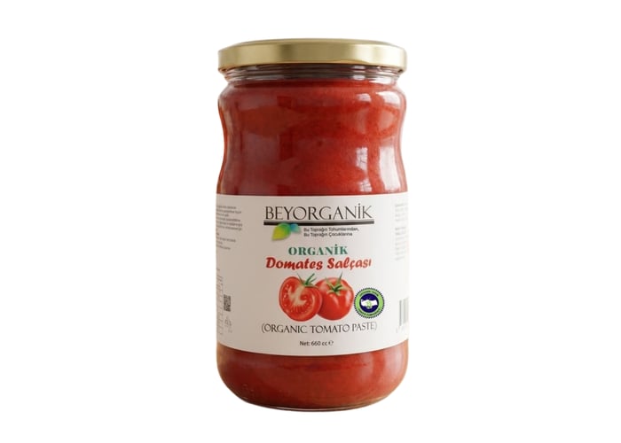 Organik Domates Salçası (660ml) - Beyorganik