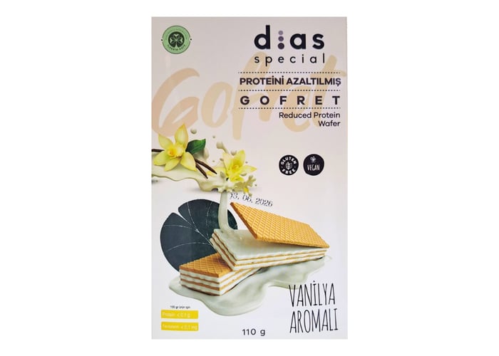 Sade Gofret (Vanilyalı, 110gr) - Dias Special