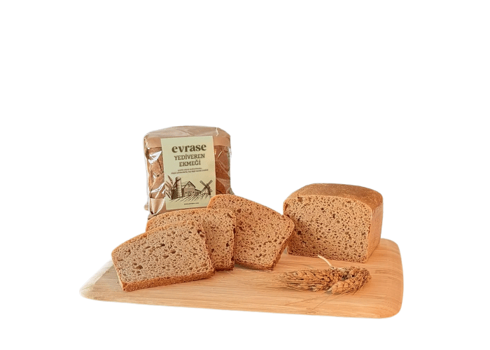 evrase Ekşi Mayalı Tam Buğday Ekmeği (Sade, 500gr)