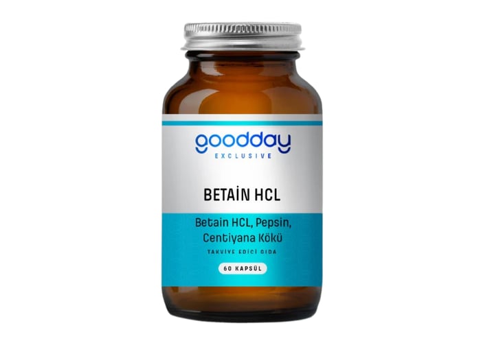 Goodday Betain Hcl Pepsin (60 kapsül)