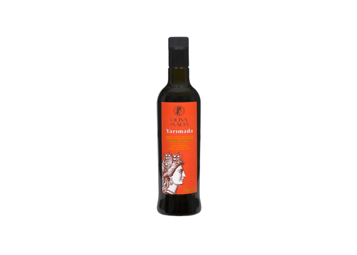 Yarımada Serisi Zeytinyağı (500ml, Soğuk Sıkım, Erken Hasat) - Oliva Malia