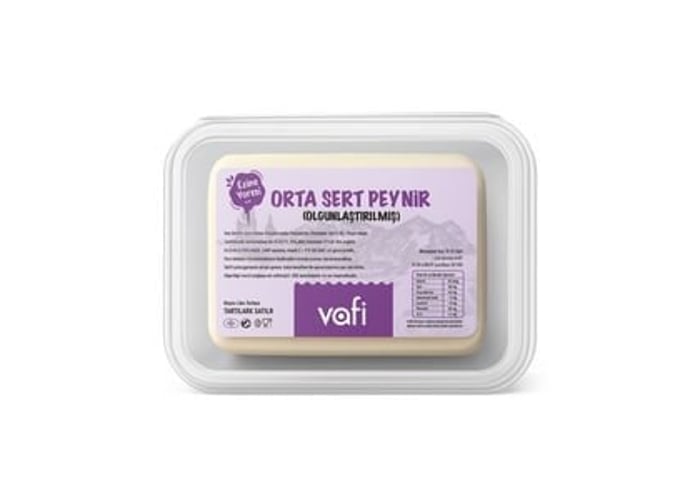 Ezine Orta Sert Tam Yağlı Beyaz Peynir (250gr) - Vafi